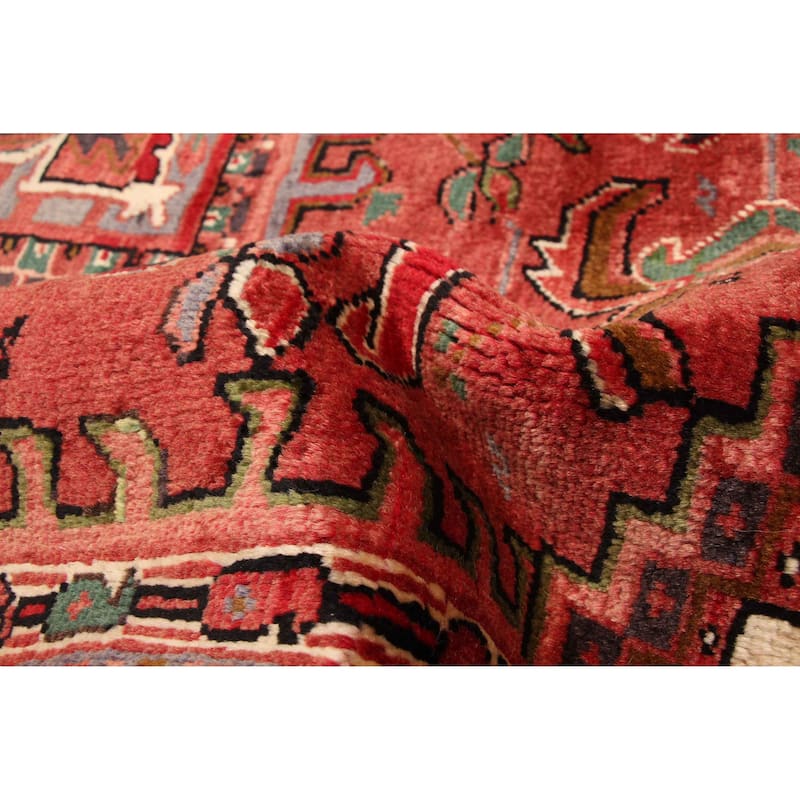 ECARPETGALLERY Hand-knotted Sarabi Red Wool Rug - 8'4 x 11'9