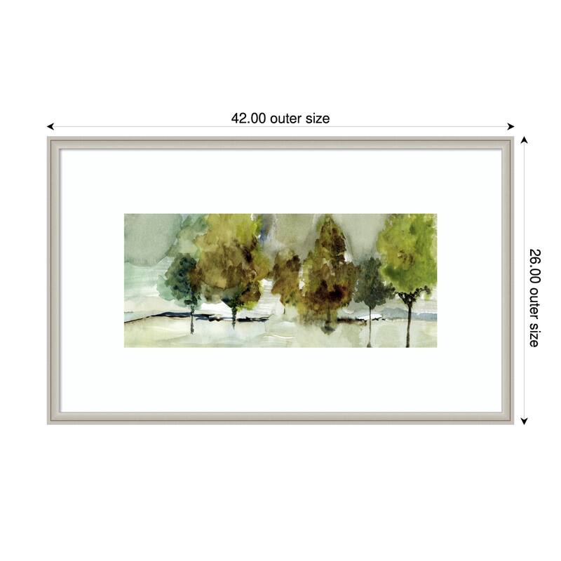 Whispering Woods by Cartissi Wood Framed Wall Art Print