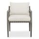 preview thumbnail 1 of 15, Uttermost Borneo White Outdoor Dining Chair