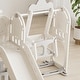 preview thumbnail 8 of 20, Toddler Slide, 11 in 1 Baby Slide Playground with Basketball Hoop and Extra long aisle, Strong swing, Easy Assembly Playset