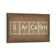 preview thumbnail 4 of 7, iCanvas "Sarcasm" by GetYourNerdOn Framed White - 18x26