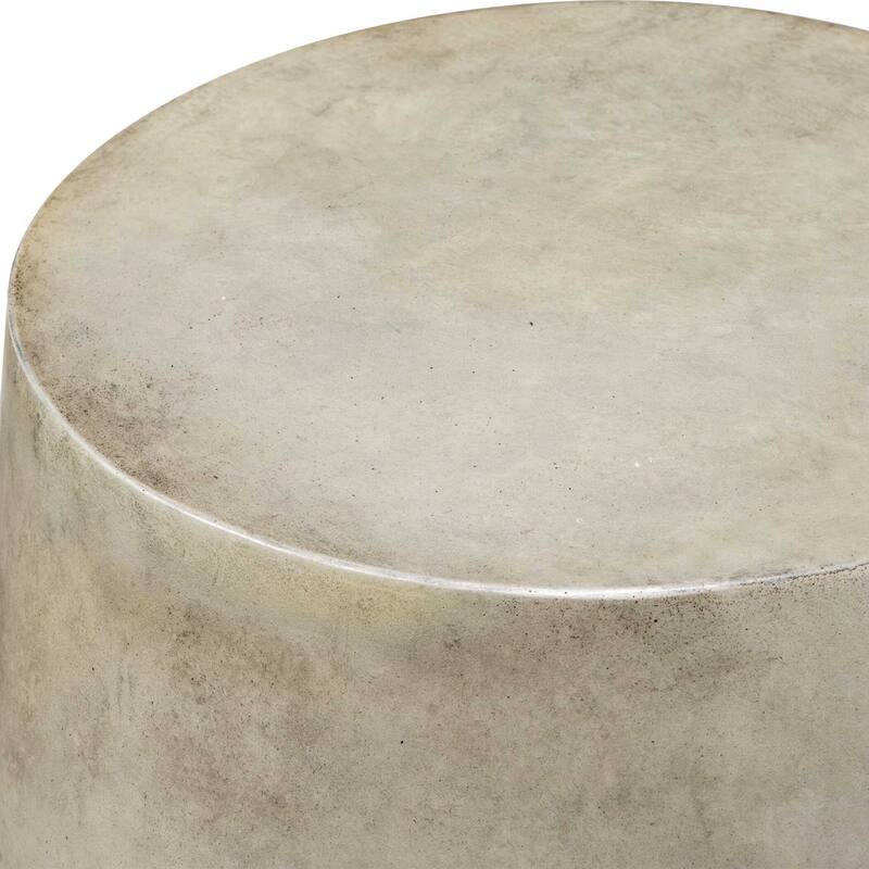 Uttermost Lithos Gray Outdoor Accent Table