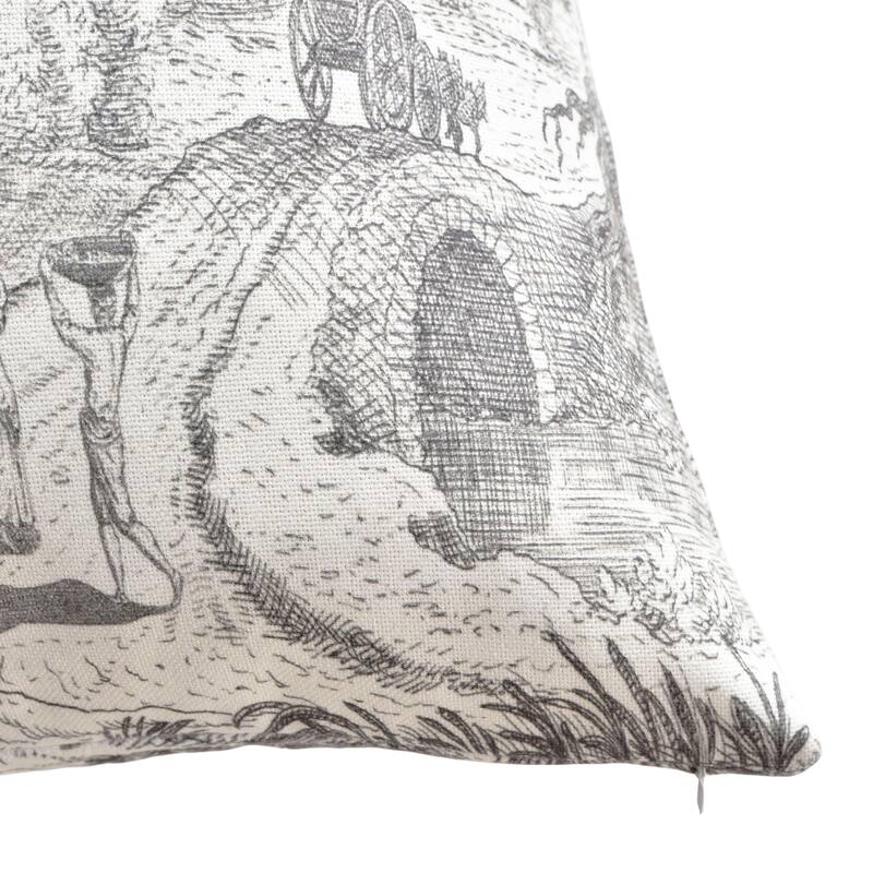 StyleCraft Reverie Toile Pillow