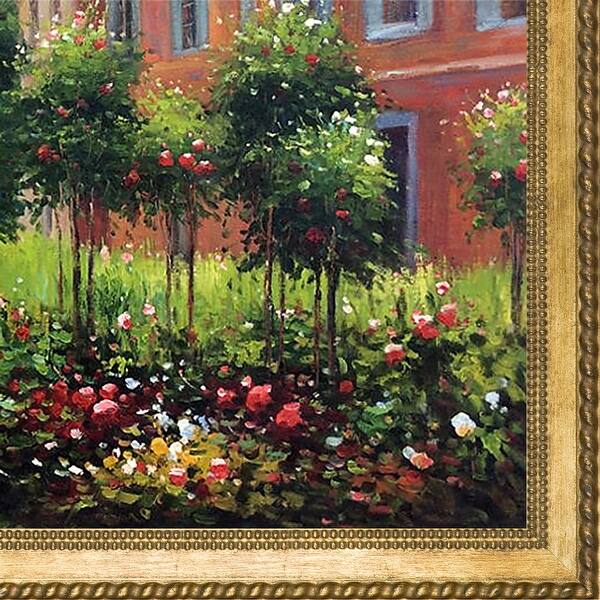 Shop Pierre Auguste Renoir The Rose Garden At Wargemont 1879