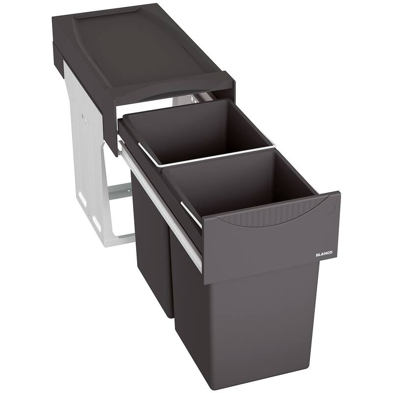Blanco 526376 Botton II Under the Kitchen Sink Cabinet Organizer - Black
