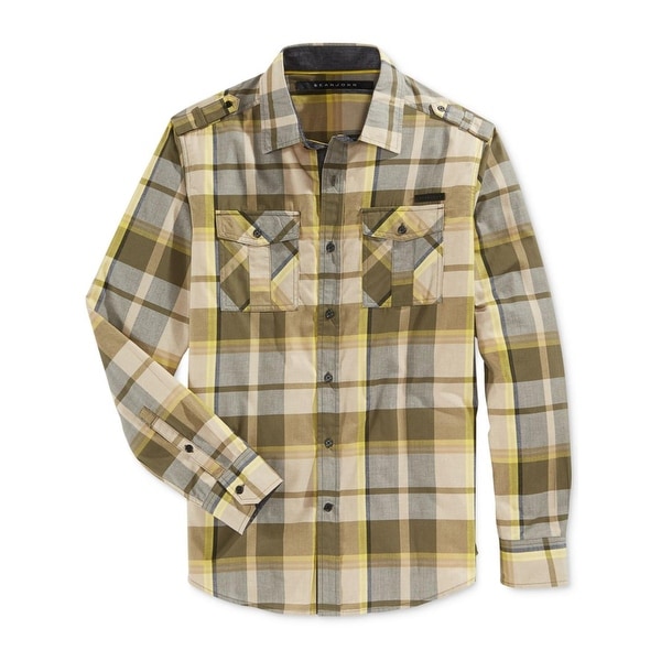 sean john plaid shirt