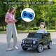 preview thumbnail 9 of 38, Licensed Mercedes-Benz G63 12V Ride-On Car for Kids, Remote Control, Music, Bluetooth, Double Doors, Spring Suspension