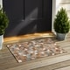 preview thumbnail 88 of 145, Machine Washable Indoor/ Outdoor Modern Loyd Chantille Rug Paprika - 1'8" x 2'6"