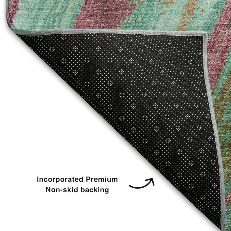 Premium Washable Super Soft Modern Flow Mayfield Rug