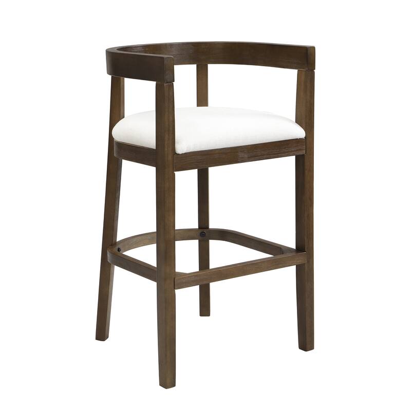 Timel Rubberwood Counter Stool (Set of 2) by Christopher Knight Home