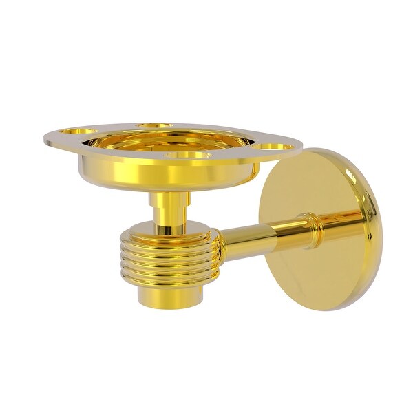 Allied Brass Satellite Orbit One Tumbler and Toothbrush Holder with Groovy Accents