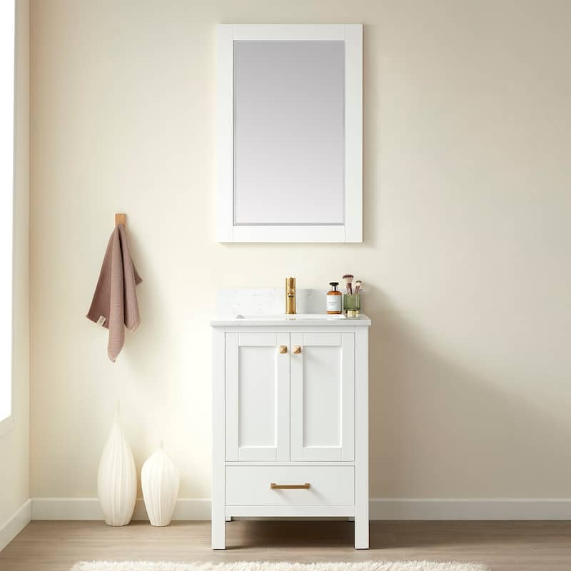 Miseno MV785024 Shannon 24" Free Standing Single Basin Vanity Set with
