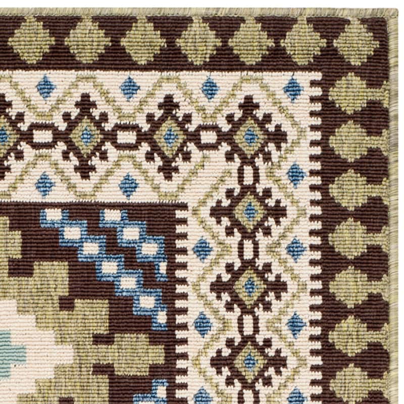 SAFAVIEH Veranda Eyvor Indoor/ Outdoor Waterproof Patio Backyard Rug