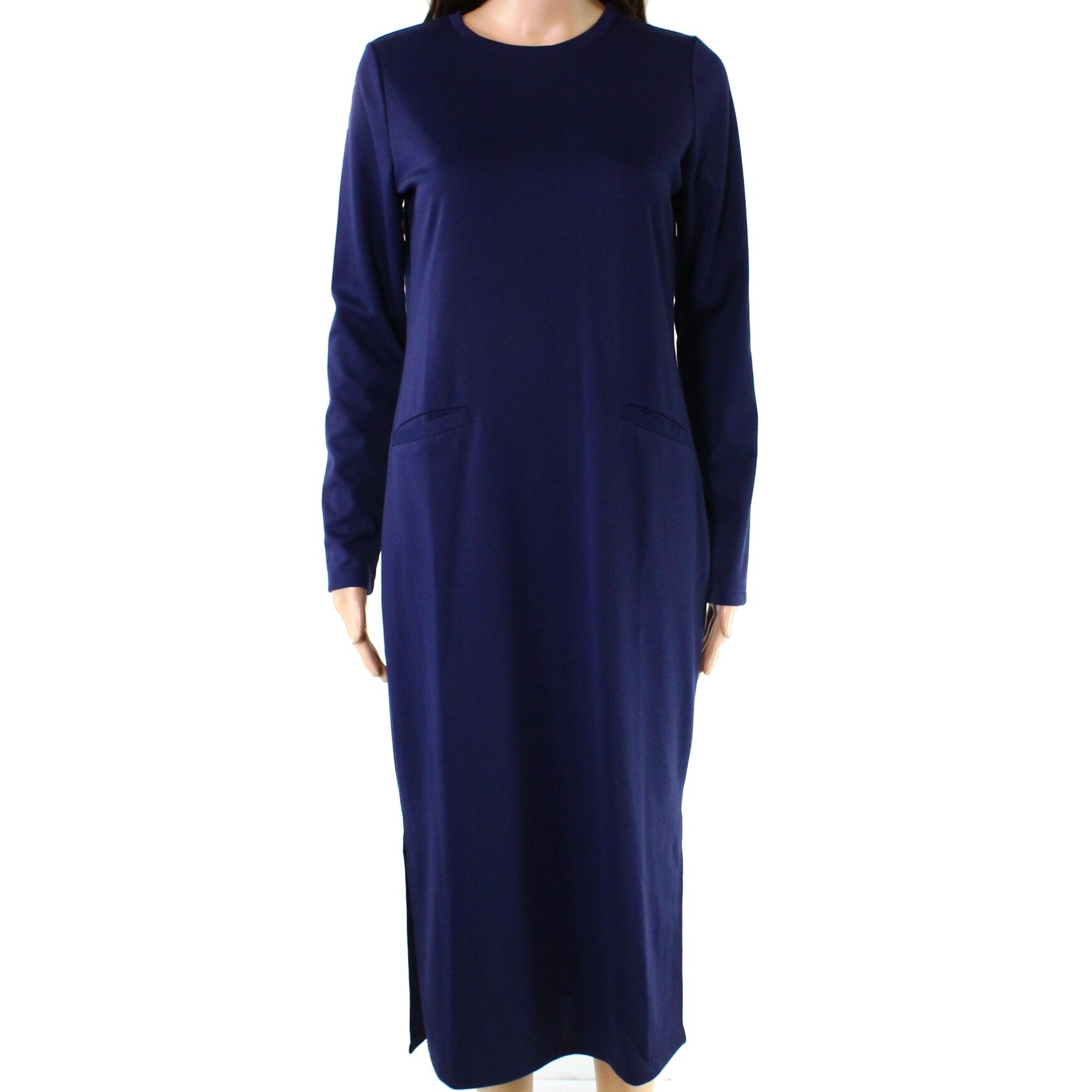 laura navy blue dress