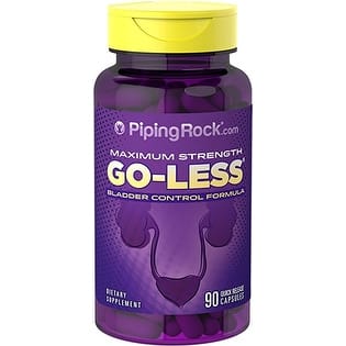 Shop Piping Rock Maximum Strength Go Less Bladder Control Formula 90 Quick Release Capsules Dietary Supplement Purple 90 Caps Overstock 19795325