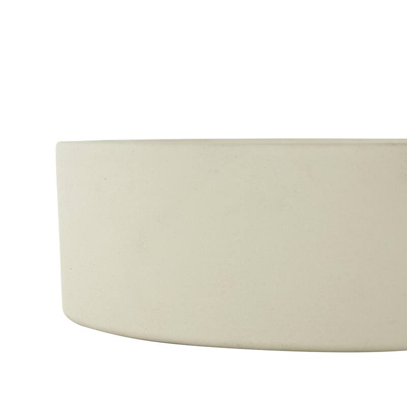 Metal Scented Textured 59oz 5 Wick Decorative Candle with White Wax - Cream, Black or Beige - Roche River Decor