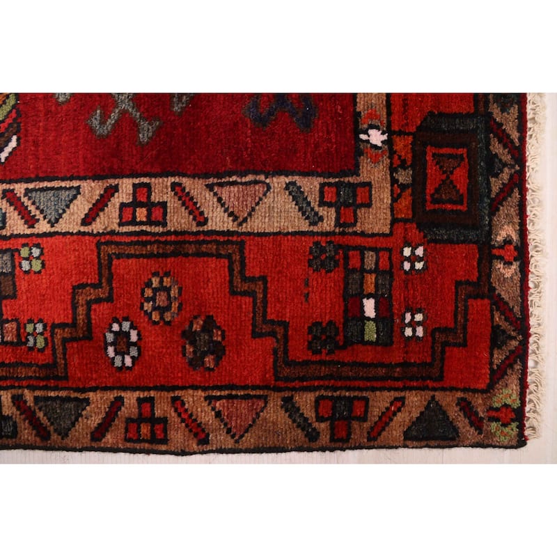 ECARPETGALLERY Hand-knotted Konya Anatolian Red Wool Rug - 6'3 x 13'11