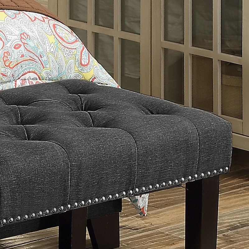 Almaraz upholstered bench deals
