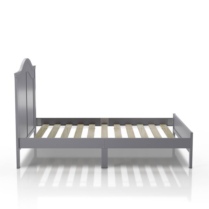 Furniture of America Camile Traditional Full-size Curved Platform Bed