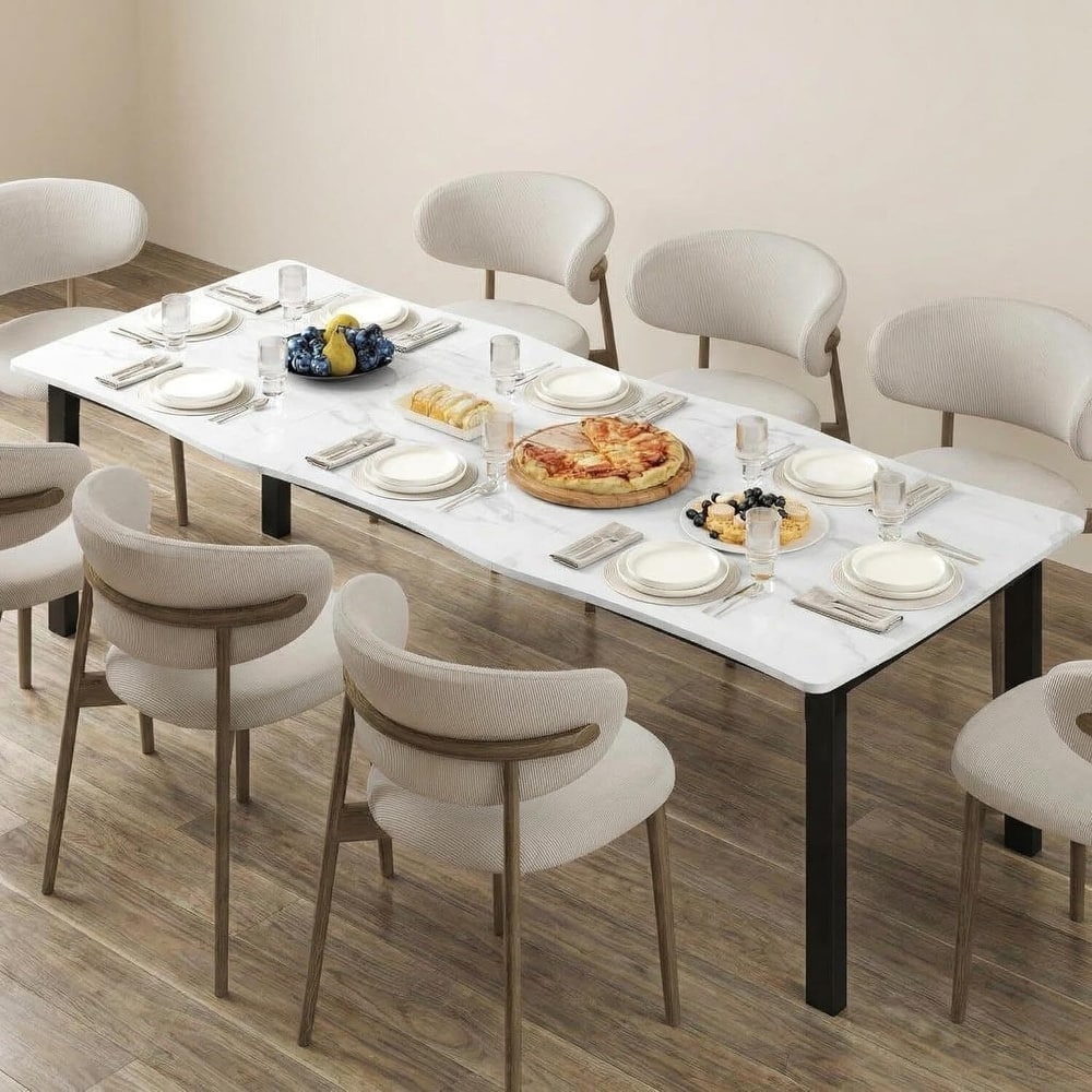 70.9 Inch Kitchen Dining Table Set for 6-8 for Dining Room, Kitchen, or Office (Only Table)