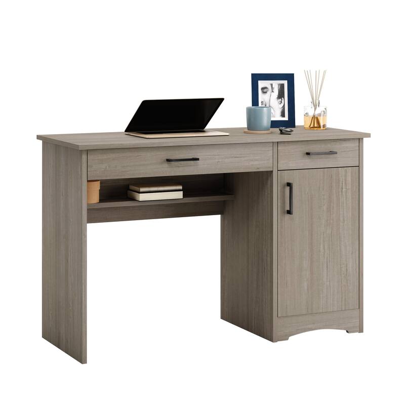 Wood Computer Desk with Multifunctional Storage