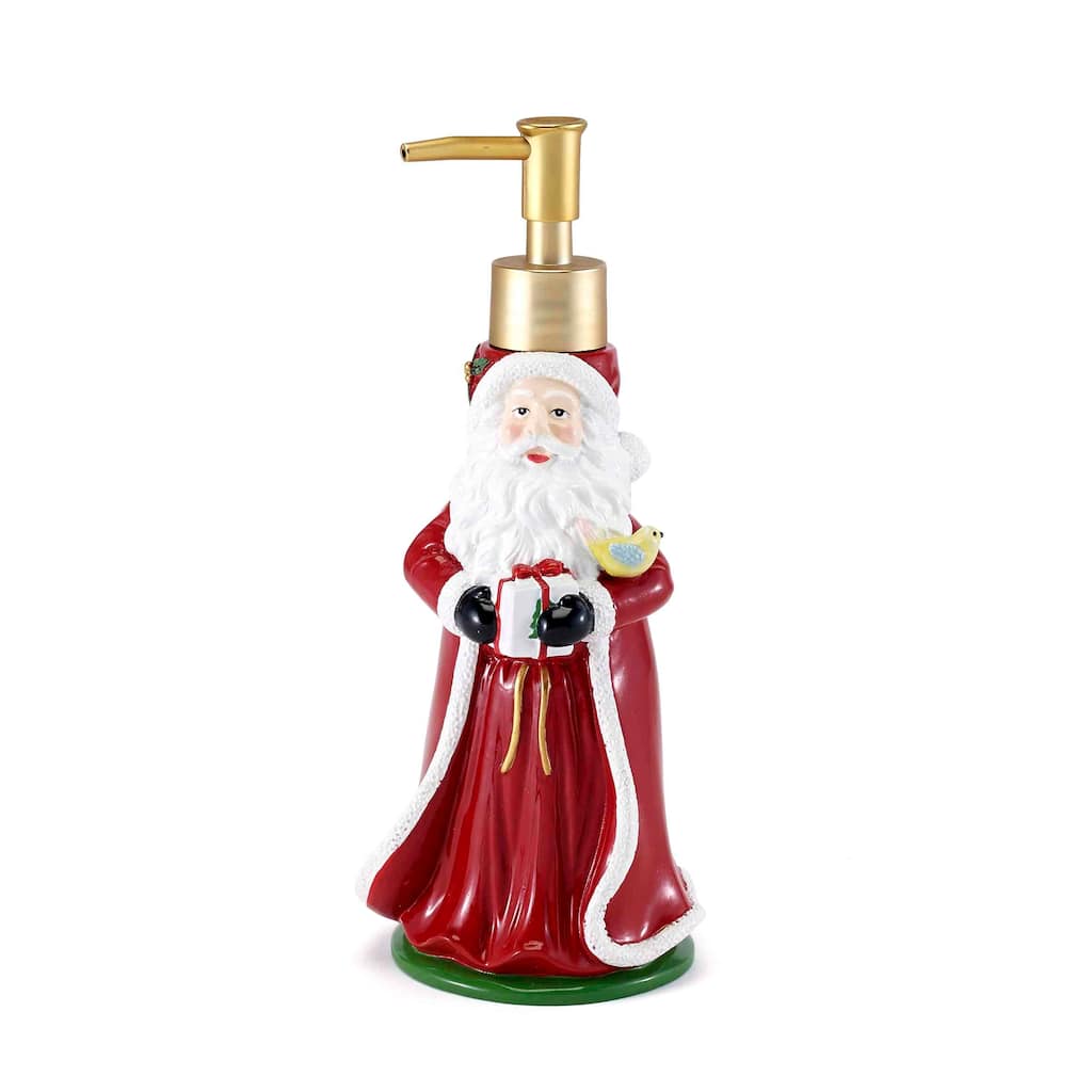 Spode® Christmas Tree Lotion Dispenser - Red - Lotion Dispenser