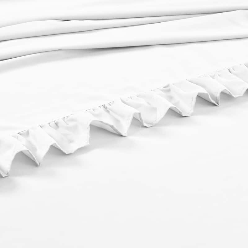 Lush Decor Reyna Ruffle Sheet Set