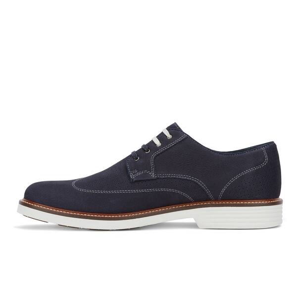 Shop Dockers Mens Monticello Leather Dress Casual Wingtip Oxford
