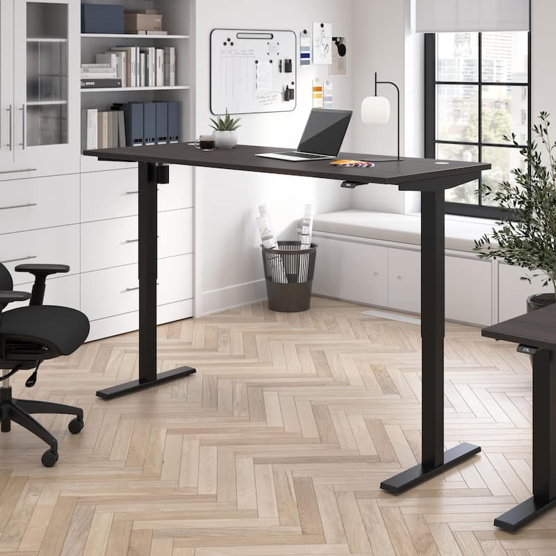 Bush Business Furniture Move 40 Series 72x30 Adjustable Standing Desk - Storm Gray