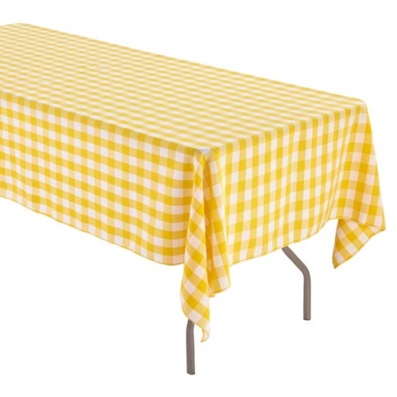Fabstyles Country Check Cotton Tablecloth