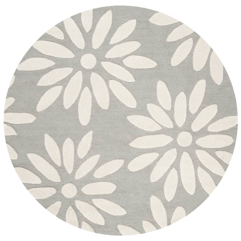 SAFAVIEH Handmade SAFAVIEH Kids Fleurette & Tween Wool Rug