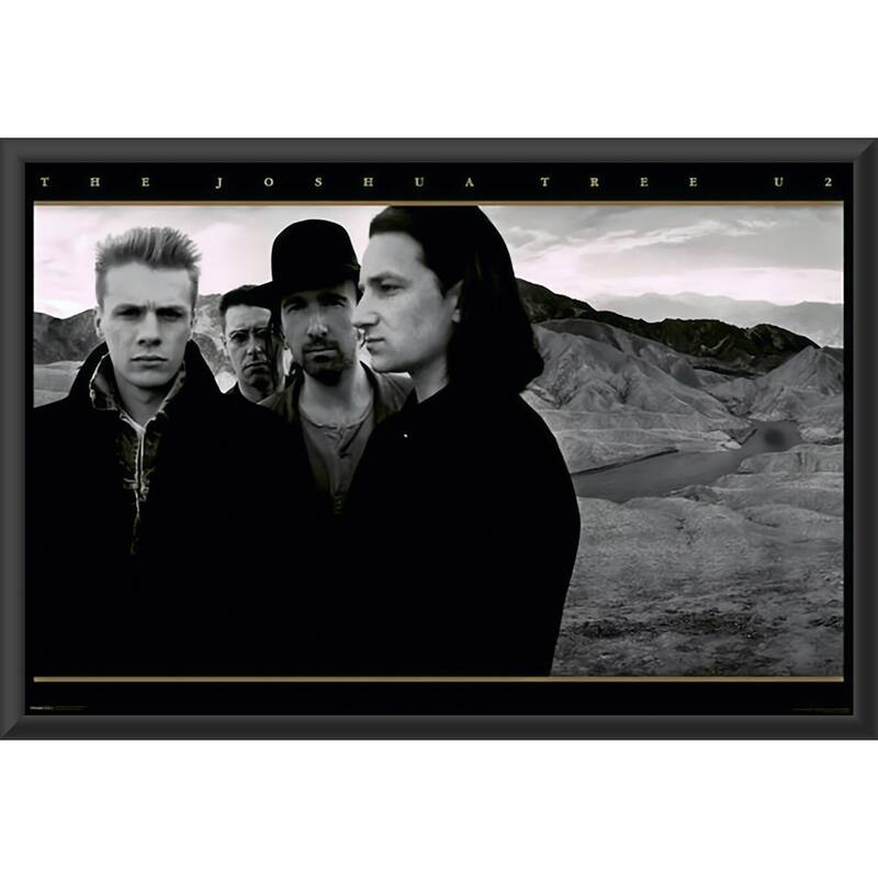U2 - The Joshua Tree Framed Art Poster - 24 x 36 Inch