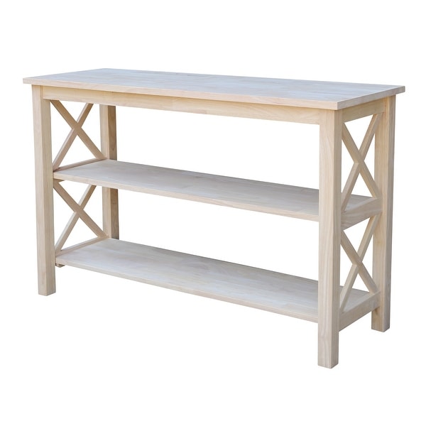 The Gray Barn Moonshine Console Table. Opens flyout.