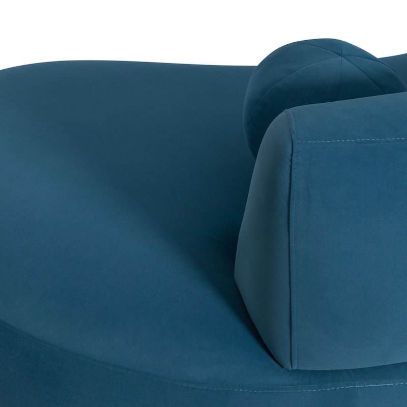 Oakland 97.5 in. 3-Seater Sofa with Oval Seat