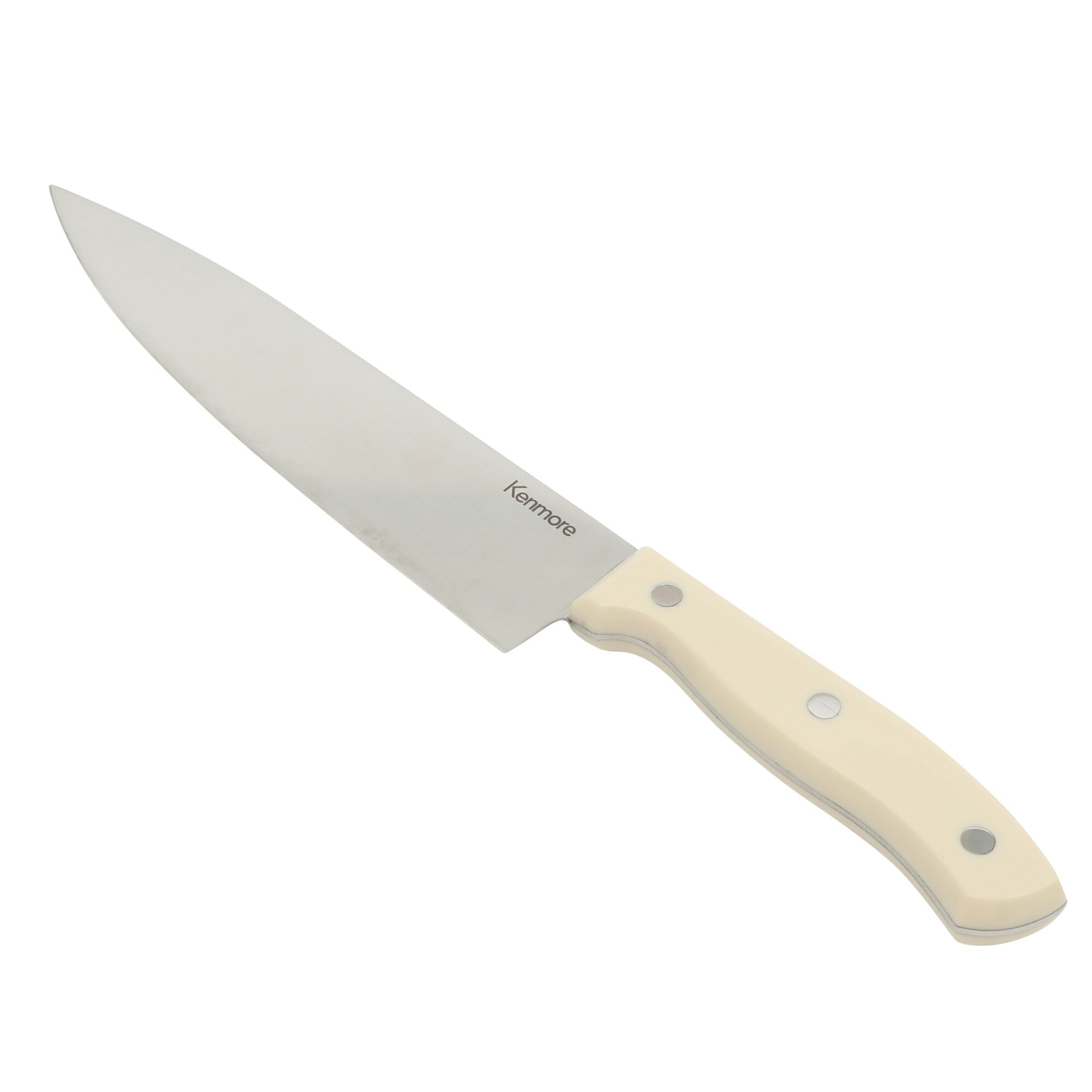 Kenmore Kane 14-Piece Stainless Steel Kitchen Knife Block Set