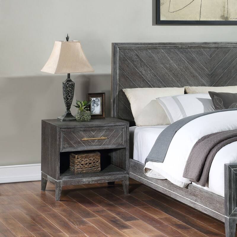 SAFAVIEH Couture Almira Wood Bed