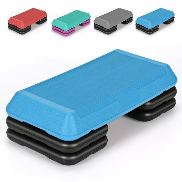 29 Inch Adjustable Workout Fitness Aerobic Stepper Exercise