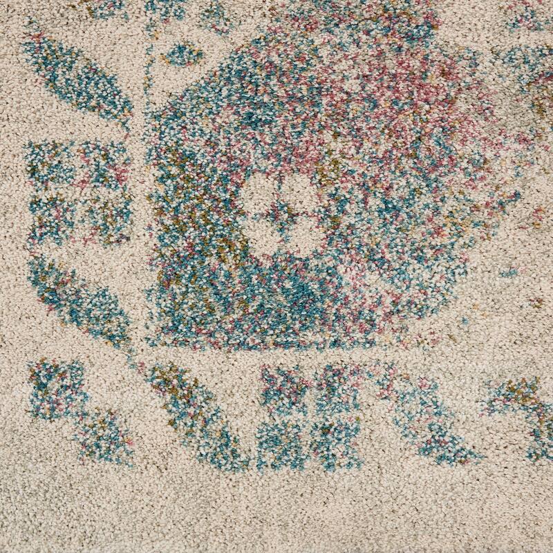 Nourison Fusion Vintage Distressed Area Rug
