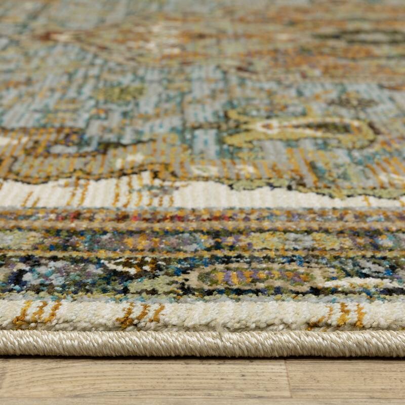 HomeRootsOriental Traditional Rectangle Area Rug
