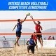 preview thumbnail 14 of 16, Portable Professional Volleyball Net Set with Adjustable Height Aluminum Poles for Outdoor Backyard Beach
