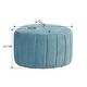 preview thumbnail 54 of 55, Furniture R Modern Solid Color Velvet Ottoman