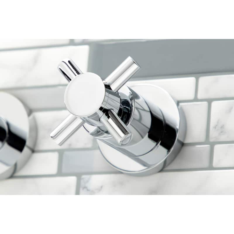 Kingston Brass Concord Wall Mounted Roman Tub Filler with 13-3/16"