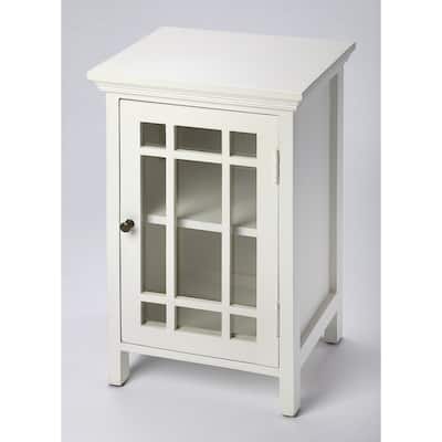 Handmade Butler Baxter Transitional Chair End Table (India)