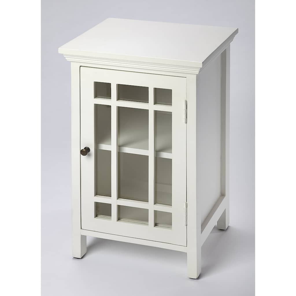 Handmade Butler Baxter Transitional Chair End Table (India)