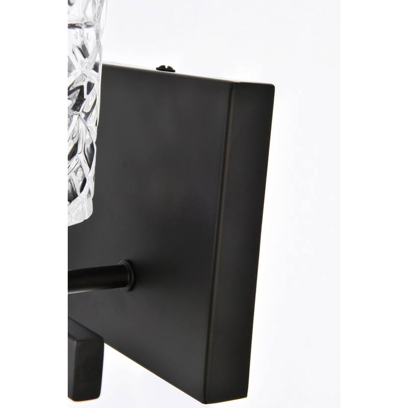Cara 1 Light Bath Sconce with Clear Shade