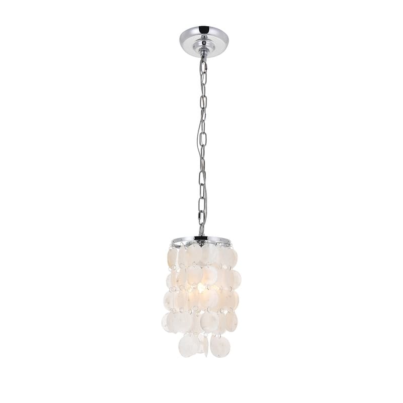 Selene 1 light Brass Pendant