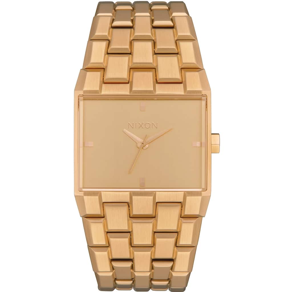 Nixon Women's Ticket Gold Dial Watch - A1262-502 - 6 (36)