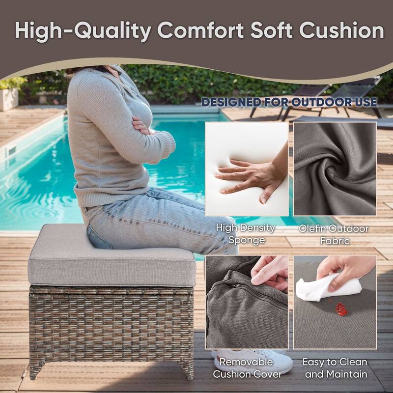 Outdoor Fire Table with Patio Funiture Set