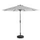 Holme 9-foot Patio Umbrella and Base Stand