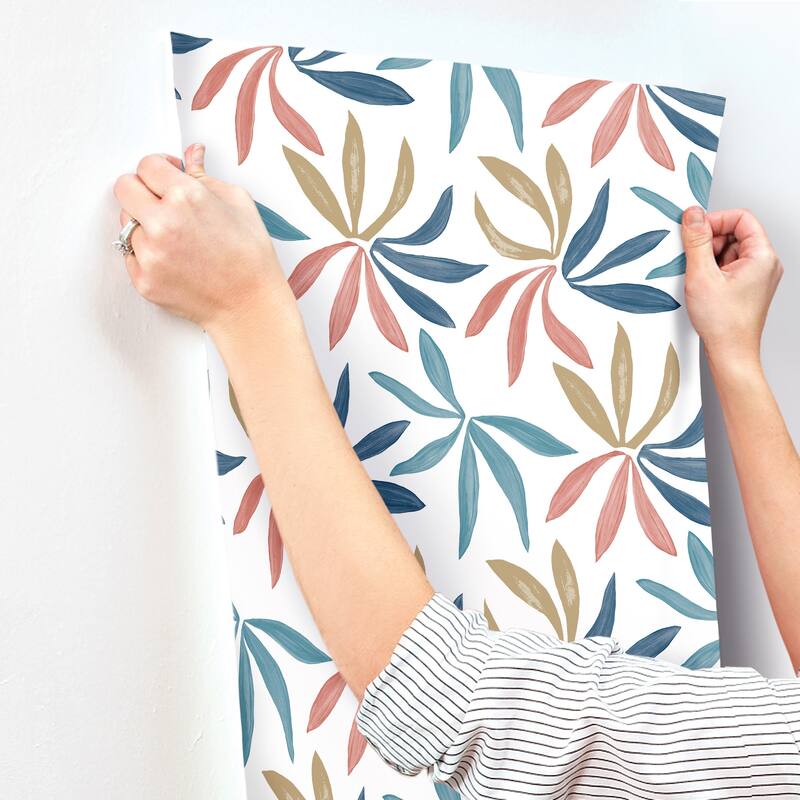 York Wallcoverings Little Garden Multicolor Wallpaper